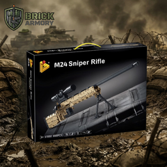 Brick-Built M24 Sniper Rifle (1073 Pcs)