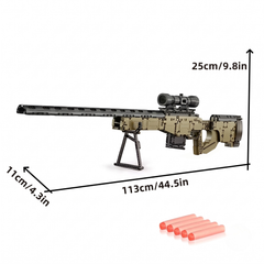 Brick-Built AWM Sniper Rifle (978 Pcs)