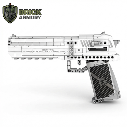 Brick-Built Desert Eagle Pistol (408 Pcs)
